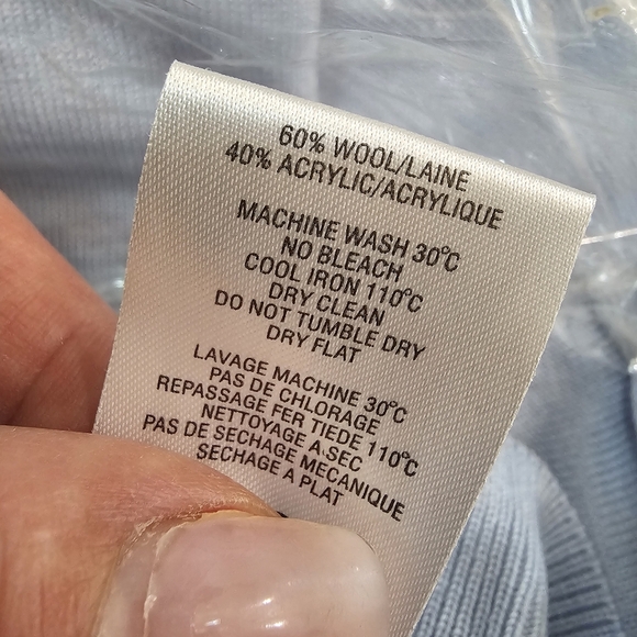 BNWT NEW RODIER PARIS WOOL LONG SLEEVE SWEATER-XXL - Picture 5 of 9